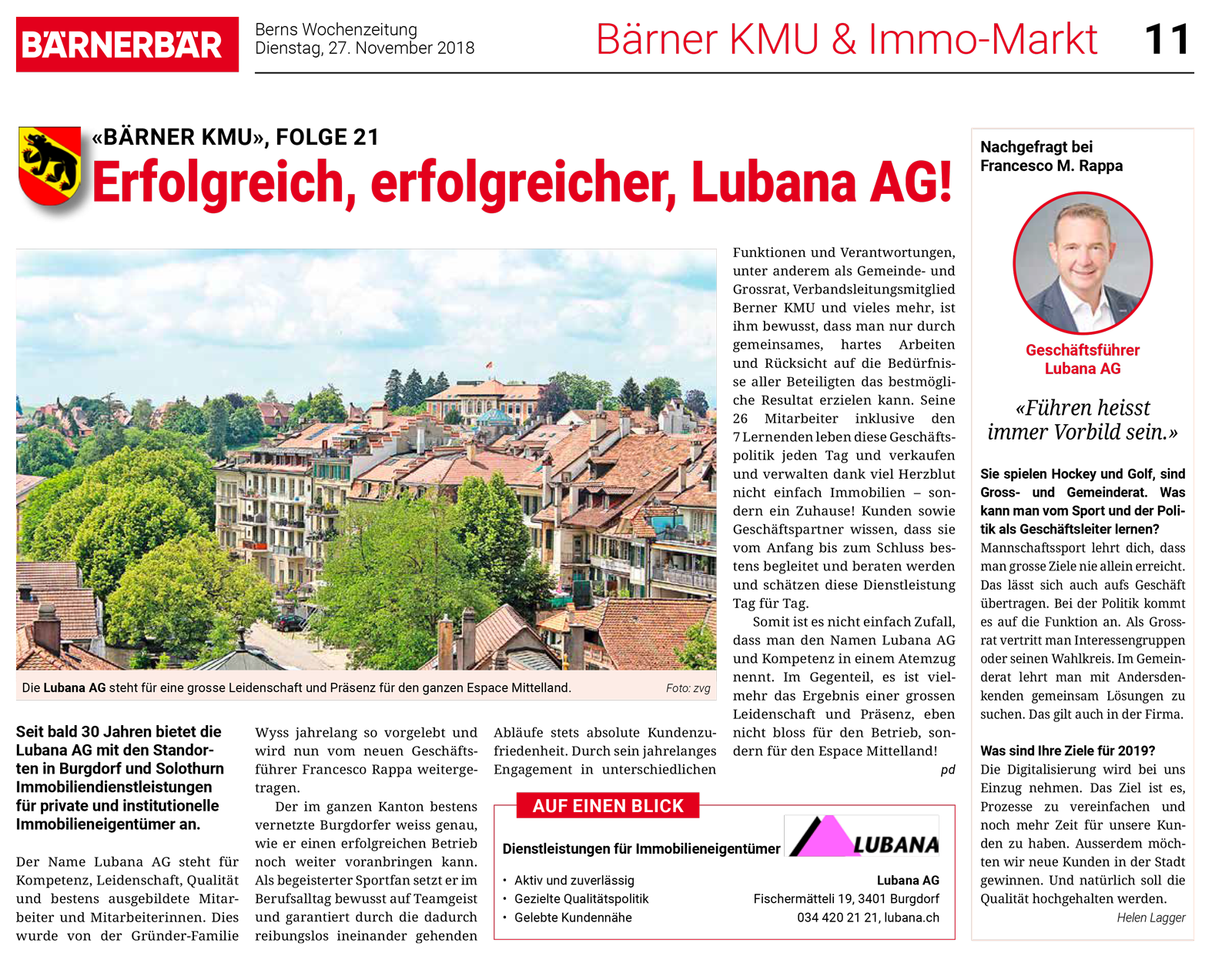 Folge 21 : Erfolgreich, erfolgreicher, Lubana AG!