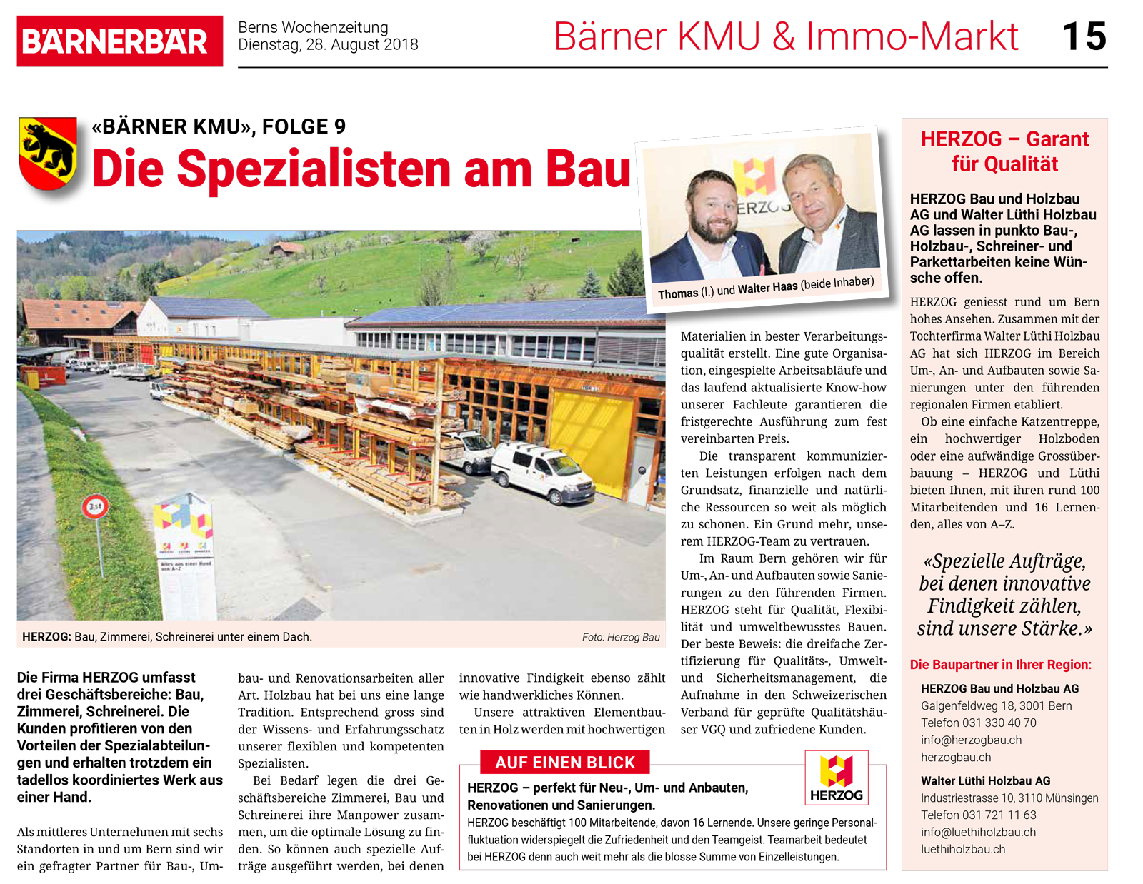 Herzog Bau