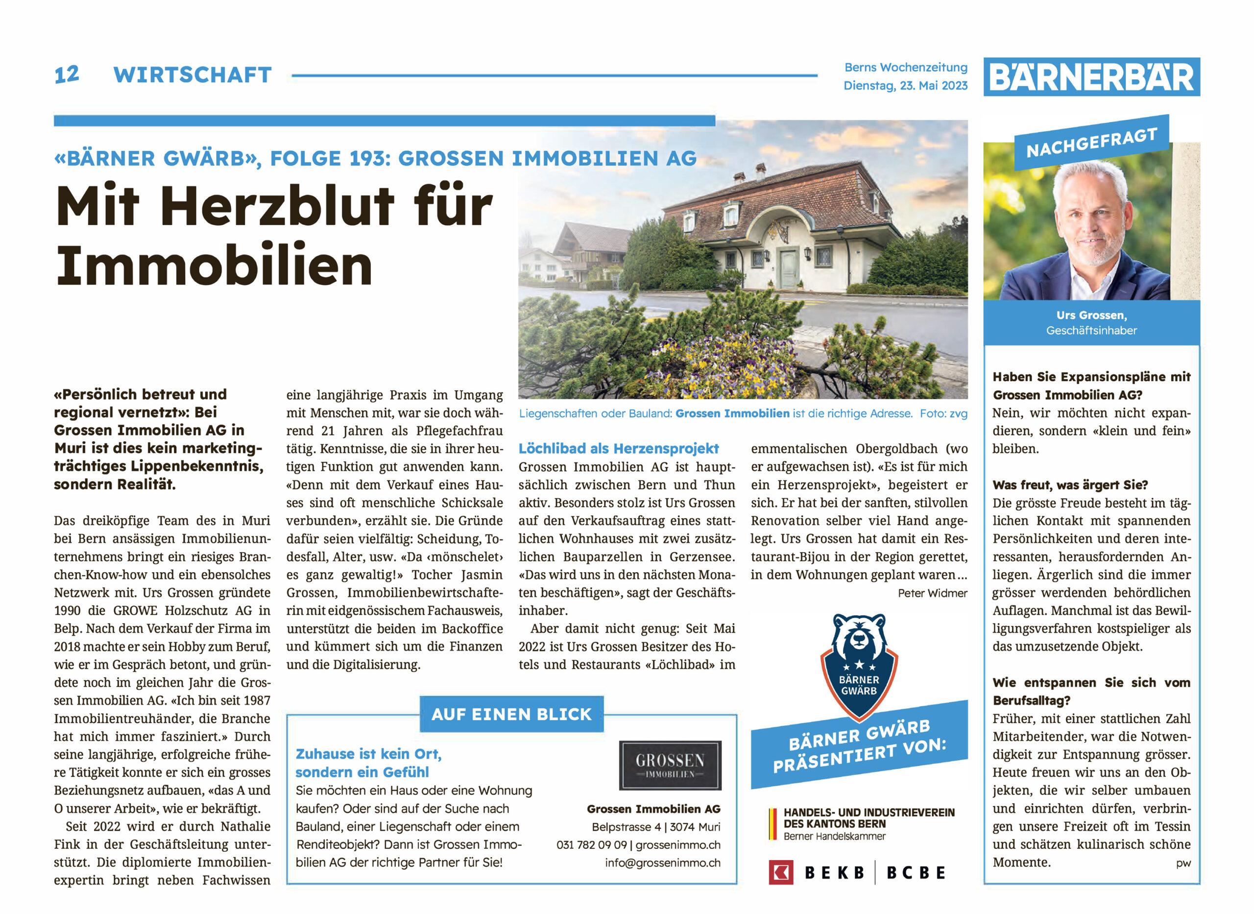 Grossen Immobilien